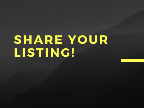 Share Your Listing!