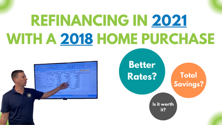 Refinancing In 2021 With A 2018 Home Purchase